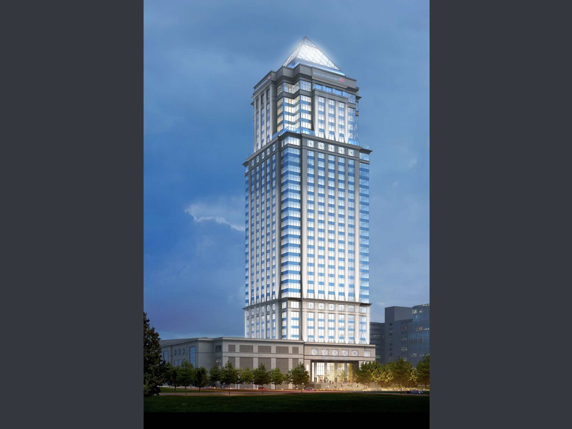 Erie Architectural Products  The Bank of America Tower at Legacy Union